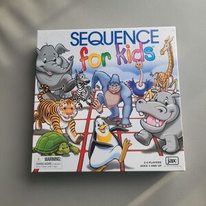 NWT Sequence For Kids Board Game